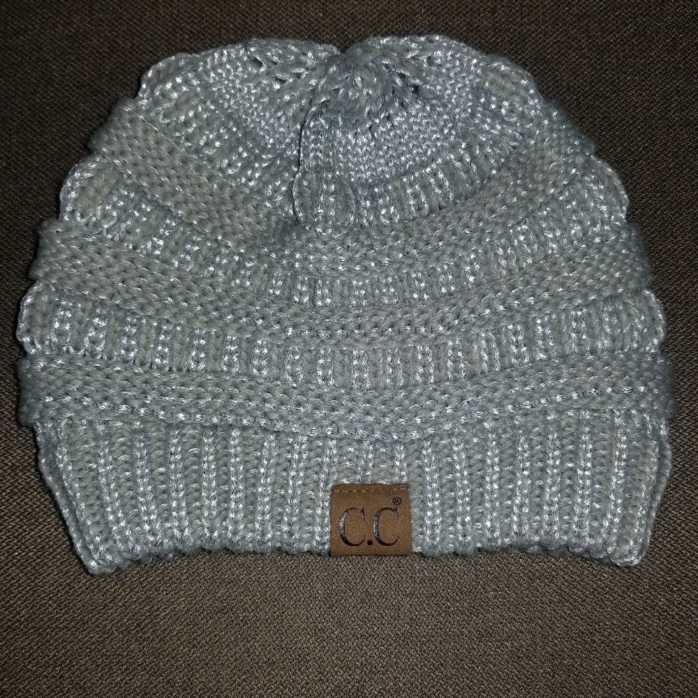 Knit slouch beanie
